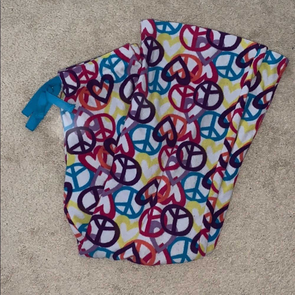 Patterned Fleece PJ Pants